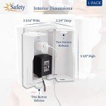 Twin Door Baby Safety Outlet Cover Box