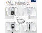Twin Door Baby Safety Outlet Cover Box
