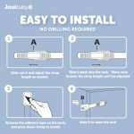 8 Pack Child Safety Strap Locks for Babyproofing