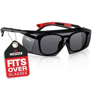NoCry UV400 Safety Glasses for Over Eyeglasses
