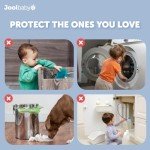 8 Pack Child Safety Strap Locks for Babyproofing