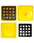 QWORK Yellow Drum Spill Containment Pallet, 2,000 lbs