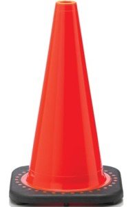 18" Wide Body Orange Traffic Cone - JBC Safety