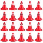20pcs Mini Traffic Cones for Parties and Events
