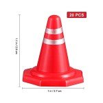 20pcs Mini Traffic Cones for Parties and Events