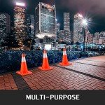 VEVOR 12-Pack 18" Safety Traffic Cones