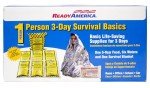 Ready America 3-Day Emergency Survival Kit for 1 Person