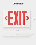 Sunco 6 Pack LED Emergency Exit Signs