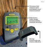Digital Moisture Meter with Water Leak Alerts