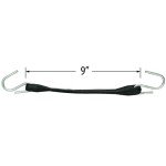 Rubber Tarp Straps - 9" Long, Box of 50