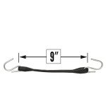 Rubber Tarp Straps - 9" Long, Box of 50