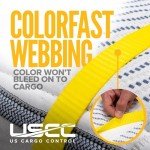 Heavy-Duty 1" x 20' Ratchet Strap with S Hook