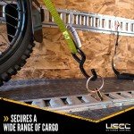 Heavy-Duty 1" x 20' Ratchet Strap with S Hook