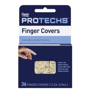 Flents First Aid Finger Cots - 36 Count
