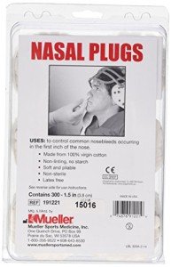 MUELLER Nasal Plugs for Nosebleeds - 300 Pack