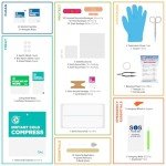 303-Piece First Aid Kit for Home, Travel, and More