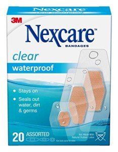 Nexcare 20-Pack Waterproof Bandages for Pool Use