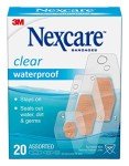 Nexcare 20-Pack Waterproof Bandages for Pool Use