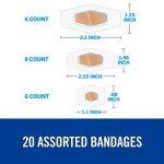 Nexcare 20-Pack Waterproof Bandages for Pool Use