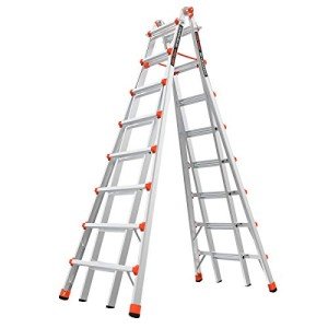 Little Giant SkyScraper M15 Aluminum Stepladder 8-15 ft