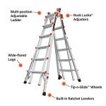 Little Giant Velocity Multi-Position Ladder, 26 ft