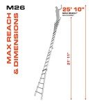Little Giant Velocity Multi-Position Ladder, 26 ft