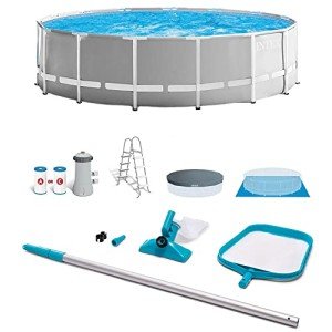 Intex 15' Prism Frame Above Ground Pool Set