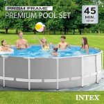 Intex 15' Prism Frame Above Ground Pool Set