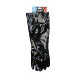Chemical Resistant PVC Work Gloves - Large, Black