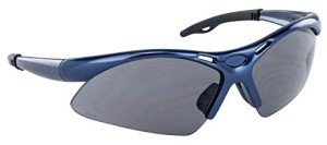 Diamondback High-Impact Safety Glasses with Blue Frame