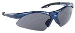 Diamondback High-Impact Safety Glasses with Blue Frame