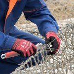 KAYGO A4 Cut Resistant Nitrile Gloves, Large