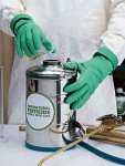 SHOWA 730 Large Nitrile Chemical Resistant Gloves