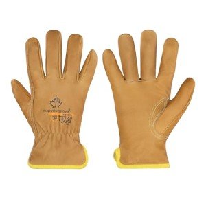Cut and Water Resistant Leather Work Gloves