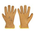 Cut and Water Resistant Leather Work Gloves