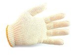 White Poly Cotton Knit Work Gloves - 240 Pack