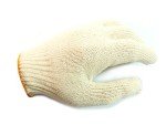White Poly Cotton Knit Work Gloves - 240 Pack