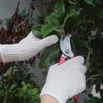 12 Pairs Cotton String Safety Work Gloves