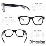 UKNOW Anti-Fog Safety Glasses with Side Shields