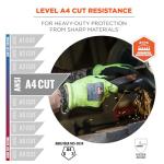 Ergodyne ProFlex 7041 Cut Resistant Gloves, Hi Vis