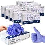 Disposable Nitrile Exam Gloves 1000 PCS - Ice Blue