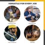 Wells Lamont Heavy Duty Leather Palm Work Gloves