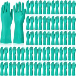 20 Pairs Heavy Duty Nitrile Chemical Resistant Gloves