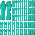 20 Pairs Heavy Duty Nitrile Chemical Resistant Gloves