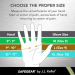 Cowhide Leather Work Gloves - 3 Pack, XL