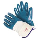 MCR Safety Nitrile Coated Men's Work Gloves - Large