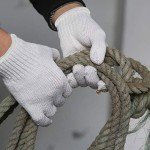 Evridwear Cotton Polyester Safety Work Gloves - Large