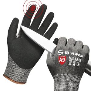 Schwer ProGuard A9 Cut Resistant Work Gloves