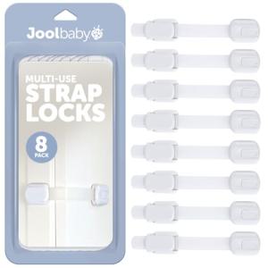 8 Pack Child Safety Strap Locks for Babyproofing