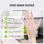 Vinyl Disposable Gloves for Cooking and Cleaning